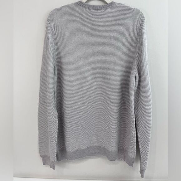 J. McLaughlin Crew Sweater Cotton, Viscose, Nylon, Cashmere Mens Large - Picture 6 of 6